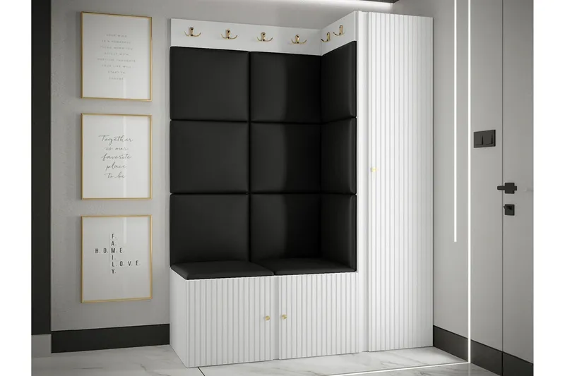 Dunvegan Highboard White - Oppbevaring - Skap - Oppbevaringsskap