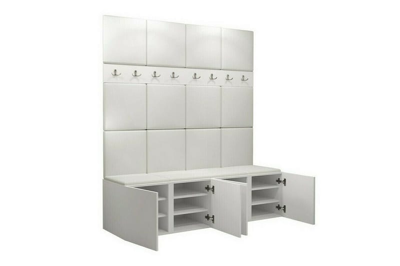 Dunvegan Highboard White - Oppbevaring - Skap - Oppbevaringsskap