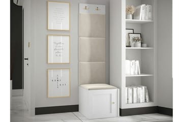 Dunvegan Highboard White - Oppbevaring - Skap - Oppbevaringsskap