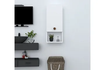 Estephen Baderomsskap 71 cm - Hvit - Oppbevaring - Oppbevaring til baderom - Baderomsskap