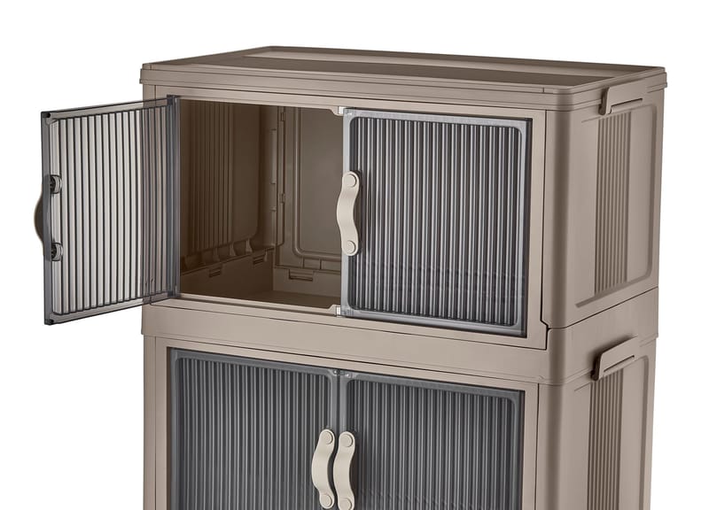 Flerbruks skap Hanah Home Lavine 127 (56 x 127 x 56 cm) Lyseblå - Oppbevaring - Skap - Oppbevaringsskap