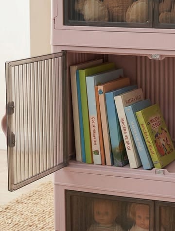 Flerbruks skap Hanah Home Lavine 127 (56 x 127 x 56 cm) Pulver - Oppbevaring - Skap - Oppbevaringsskap