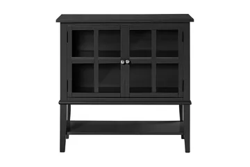 Franklin Oppbevaringskap 80x40 cm Svart - Dorel Home - Oppbevaring - Skap - Oppbevaringsskap