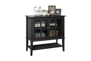 Franklin Oppbevaringskap 80x40 cm Svart - Dorel Home - Oppbevaring - Skap - Oppbevaringsskap