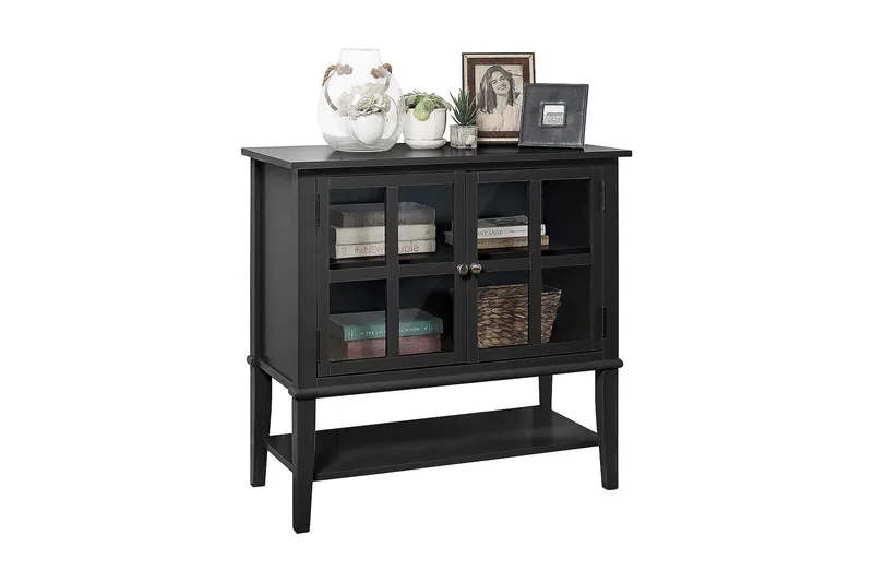 Franklin Oppbevaringskap 80x40 cm Svart - Dorel Home - Oppbevaring - Skap - Oppbevaringsskap