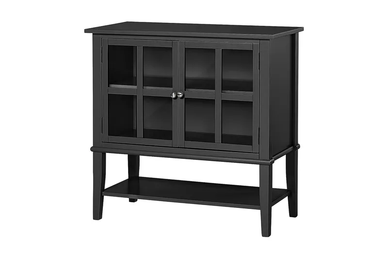 Franklin Oppbevaringskap 80x40 cm Svart - Dorel Home - Oppbevaring - Skap - Oppbevaringsskap