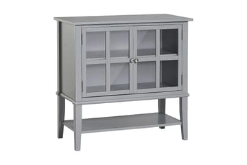 Franklin Oppbevaringsskap 80x40 cm Grå - Dorel Home - Oppbevaring - Skap - Oppbevaringsskap