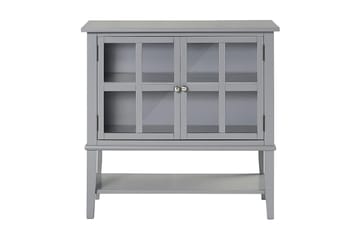 Franklin Oppbevaringsskap 80x40 cm Grå - Dorel Home - Oppbevaring - Skap - Oppbevaringsskap