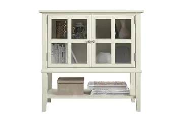 Franklin Oppbevaringsskap 80x40 cm Hvit - Dorel Home - Oppbevaring - Skap - Oppbevaringsskap