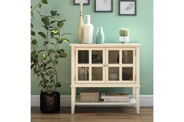 Franklin Oppbevaringsskap 80x40 cm Hvit - Dorel Home - Oppbevaring - Skap - Oppbevaringsskap