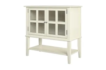 Franklin Oppbevaringsskap 80x40 cm Hvit - Dorel Home - Oppbevaring - Skap - Oppbevaringsskap