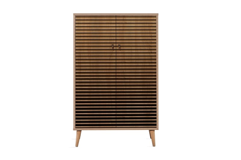 Oppbevaringsskap Gillberga 80 cm - Brun/Svart/Eik - Oppbevaringsskap