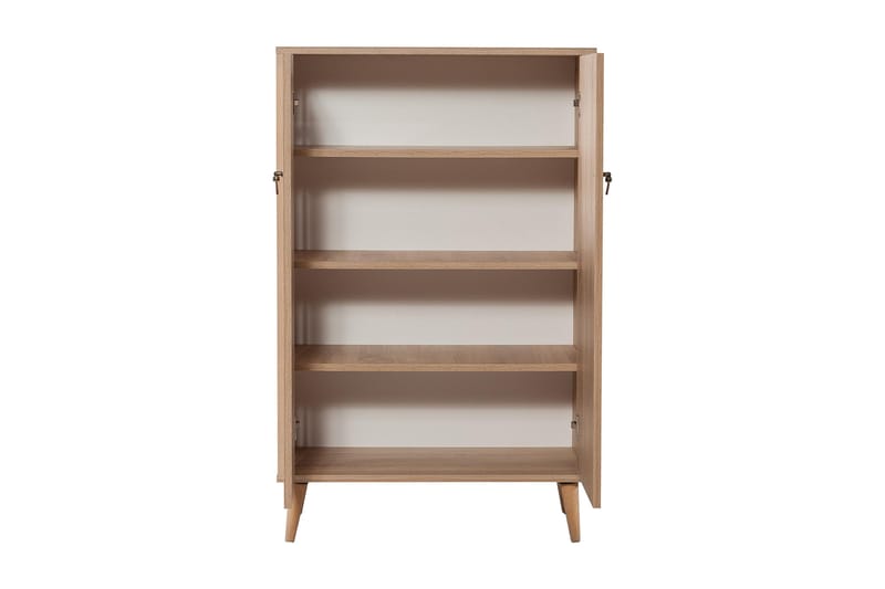Oppbevaringsskap Gillberga 80 cm - Brun/Svart/Eik - Oppbevaringsskap