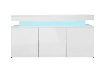 Glenndale Highboard - Hvid - Oppbevaring - Skap - Oppbevaringsskap