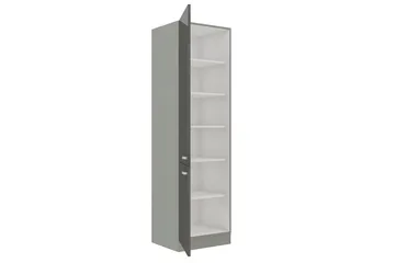 Grey Skap med Dører 40x57x210 cm - Oppbevaring - Skap - Oppbevaringsskap