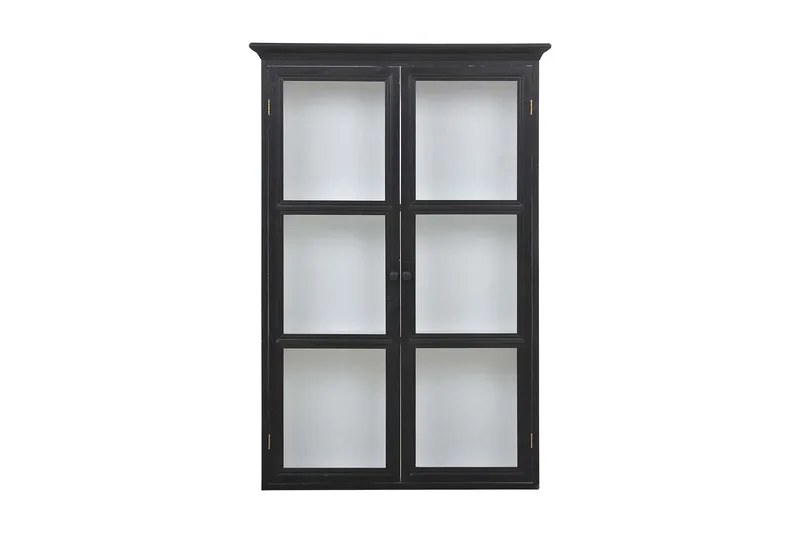 Havin Veggskap 80 cm - Hvit/Svart - Oppbevaring - Skap - Oppbevaringsskap