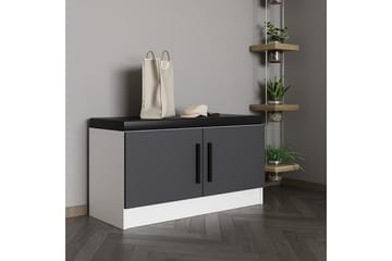 Hew Garderobeskap 90x35 cm - Antrasitt - Oppbevaring - Skap - Oppbevaringsskap