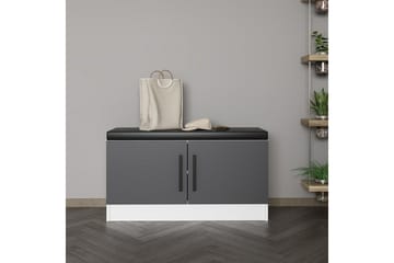 Hew Garderobeskap 90x35 cm - Antrasitt - Oppbevaring - Skap - Oppbevaringsskap