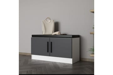 Hew Garderobeskap 90x35 cm - Antrasitt - Oppbevaring - Skap - Oppbevaringsskap