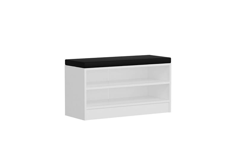 Hew Garderobeskap 90x35 cm - Hvit - Oppbevaring - Skap - Oppbevaringsskap