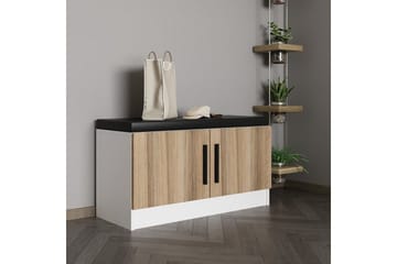 Hew Garderobeskap 90x35 cm - Valnøtt - Oppbevaring - Skap - Oppbevaringsskap