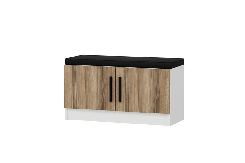 Hew Garderobeskap 90x35 cm - Valnøtt - Oppbevaring - Skap - Oppbevaringsskap