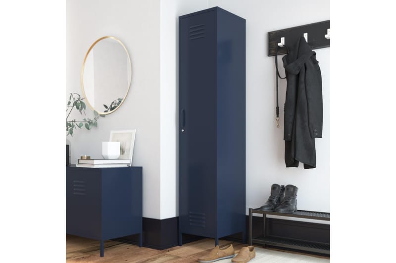 Highboard Bradford Mørkeblå - Dorel Home - Oppbevaring - Skap - Oppbevaringsskap