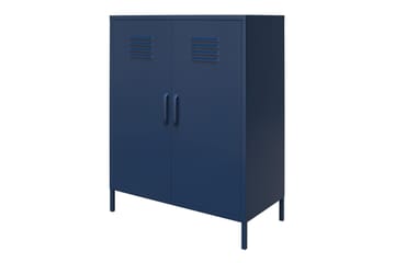 Highboard Bradford Mørkeblå - Dorel Home - Oppbevaring - Skap - Oppbevaringsskap