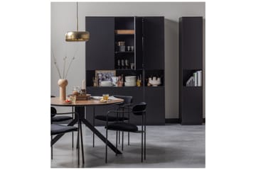 Highboard Cykko 110 cm - Svart - Oppbevaring - Skap - Oppbevaringsskap