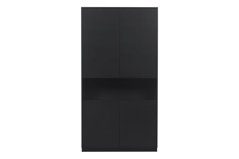 Highboard Cykko 110 cm - Svart - Oppbevaring - Skap - Oppbevaringsskap