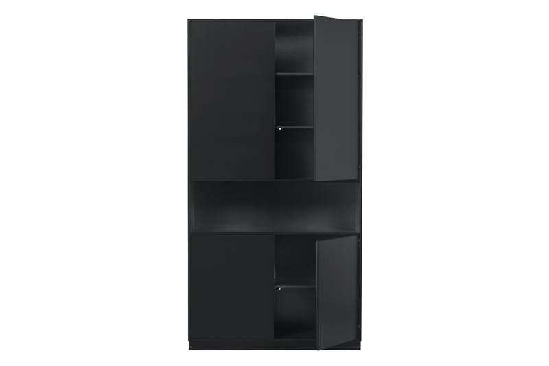Highboard Cykko 110 cm - Svart - Oppbevaring - Skap - Oppbevaringsskap