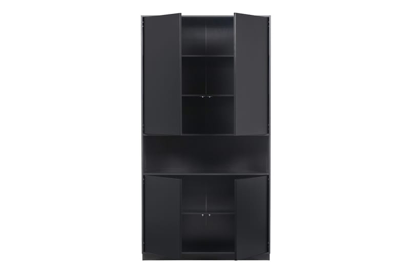 Highboard Cykko 110 cm - Svart - Oppbevaring - Skap - Oppbevaringsskap
