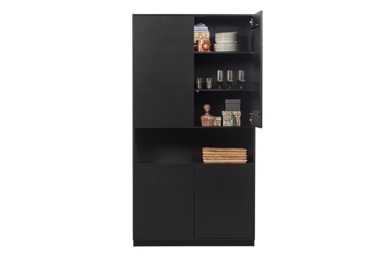 Highboard Cykko 110 cm - Svart - Oppbevaring - Skap - Oppbevaringsskap
