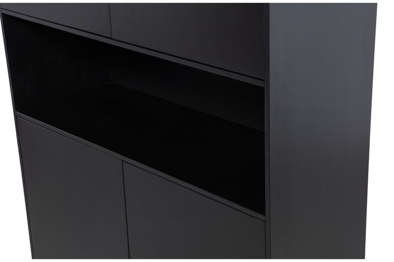 Highboard Cykko 110 cm - Svart - Oppbevaring - Skap - Oppbevaringsskap