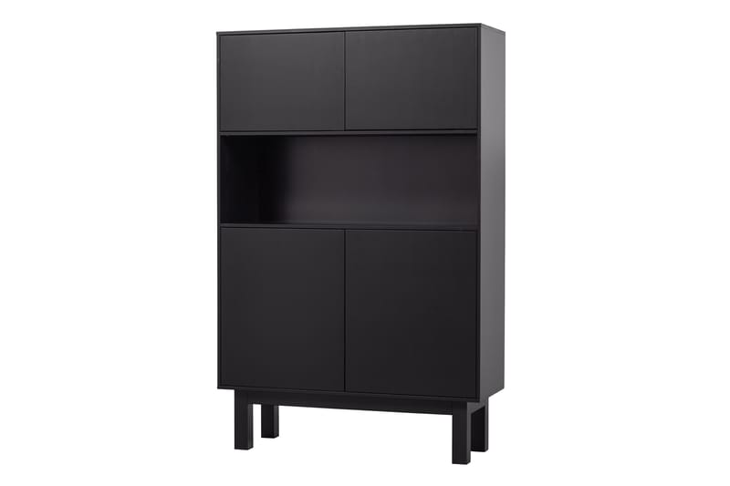 Highboard Cykko 40x100 cm - Svart - Oppbevaring - Skap - Oppbevaringsskap
