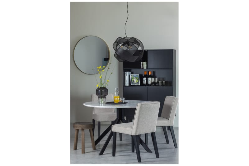 Highboard Cykko 40x100 cm - Svart - Oppbevaring - Skap - Oppbevaringsskap