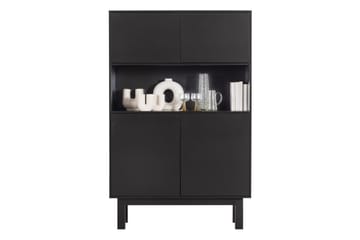 Highboard Cykko 40x100 cm - Svart - Oppbevaring - Skap - Oppbevaringsskap