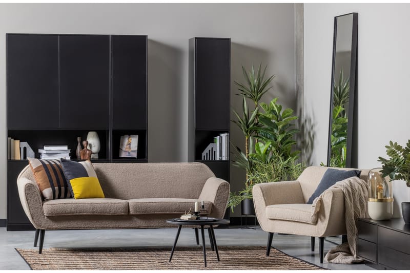 Highboard Cykko 40x40 cm - Svart - Oppbevaring - Skap - Oppbevaringsskap