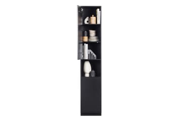 Highboard Cykko 40x40 cm - Svart - Oppbevaring - Skap - Oppbevaringsskap