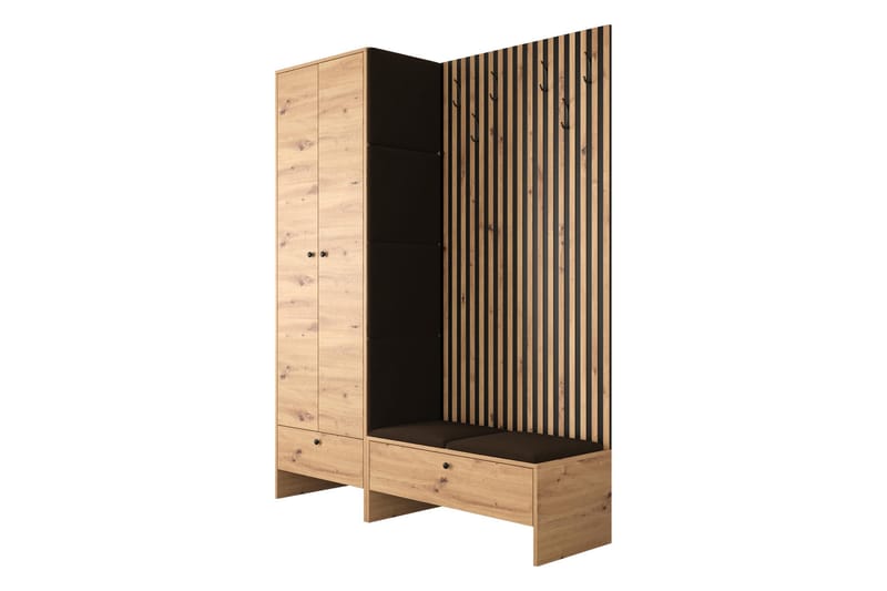 Highboard Dunvegan - Brun - Oppbevaring - Skap - Oppbevaringsskap