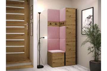 Highboard Dunvegan - Svart - Oppbevaring - Skap - Oppbevaringsskap