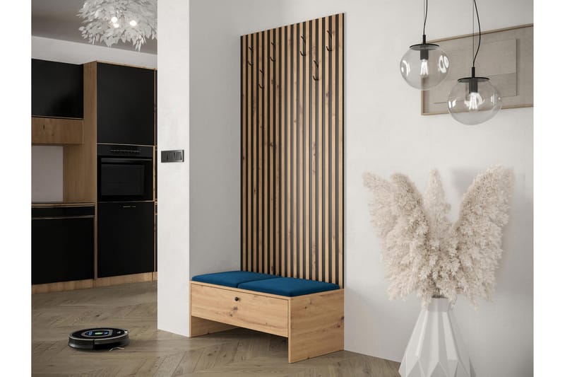 Highboard Dunvegan - Svart - Oppbevaring - Skap - Oppbevaringsskap