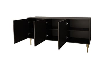 Highboard Glenndale - Hvid - Oppbevaring - Skap - Oppbevaringsskap