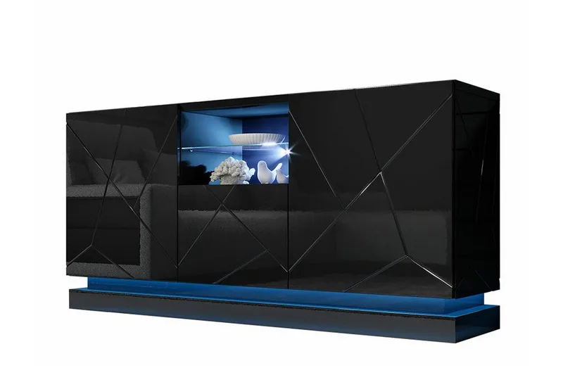 Highboard Juniskär, Svart