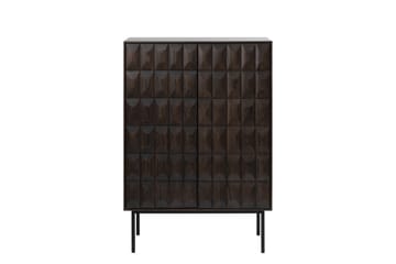 Highboard Medric 90x129 cm - Brun - Oppbevaring - Skap - Oppbevaringsskap