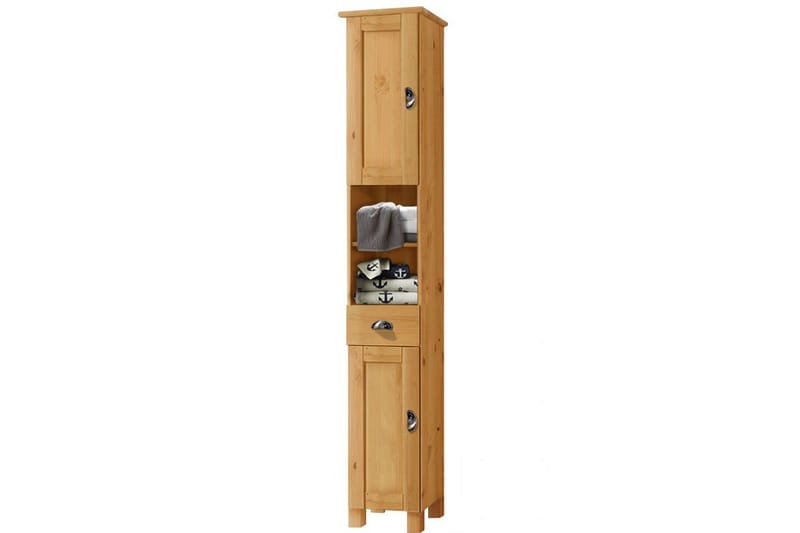 Highboard Mohaklina - Brun - Oppbevaring - Skap - Oppbevaringsskap