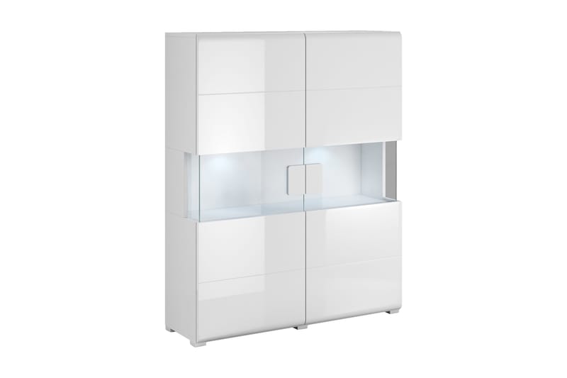 Highboard Torrao 39x122 cm - Hvit - Oppbevaringsskap