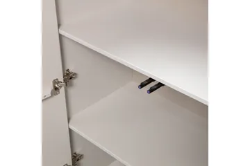 Highboard Popinder - Beige - Oppbevaring - Skap - Oppbevaringsskap