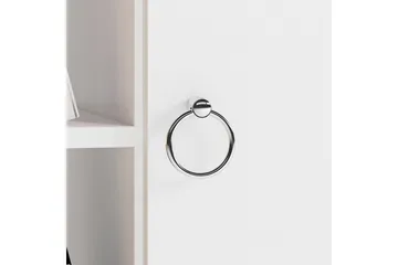 Keachi Highboard 50x30 cm - Natur/Hvit - Oppbevaring - Skap - Oppbevaringsskap