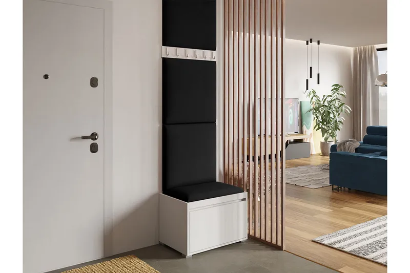 Kenmare Highboard Black/White - Oppbevaring - Skap - Oppbevaringsskap